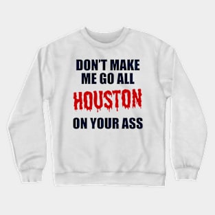 Houston Football Crewneck Sweatshirt